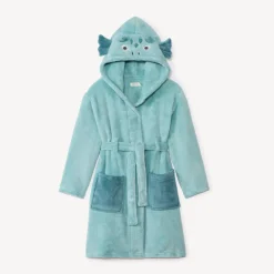 Robe de chambre en sherpa Dragon pour garçon