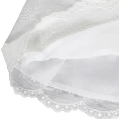 Robe de cérémonie en broderie anglaise pour bébé fille