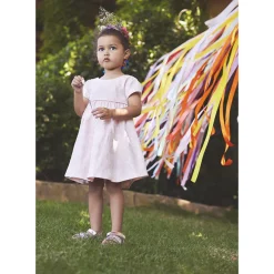 Robe de cérémonie irisée pour bébé fille