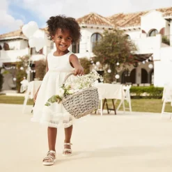 Robe effet 2-en-1 avec dos ajouré en forme de cœur pour bébé fille