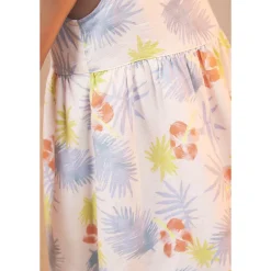 Robe à manches courtes imprimé fantaisie pour bébé fille