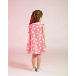Robe polo en jersey imprimé pour fille