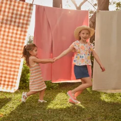 Robe sans manches en tricot pour bébé fille
