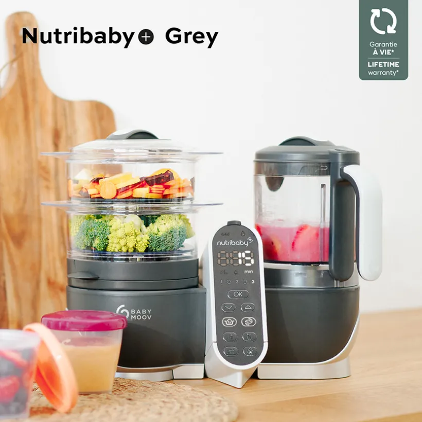 Robot multifonctions 6-en-1 Nutribaby+ - Loft Grey