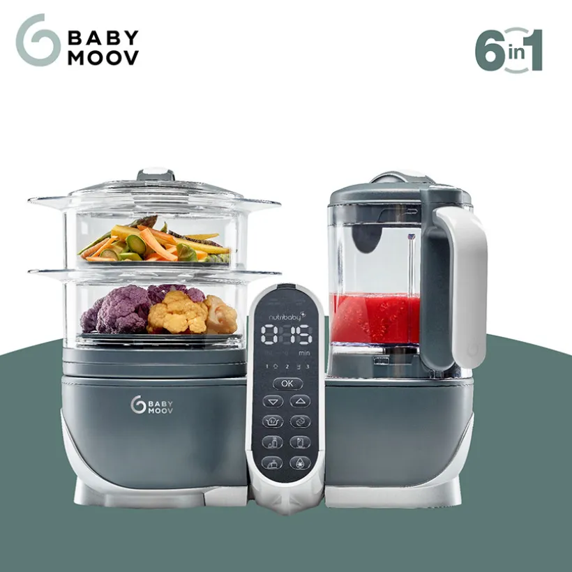 Robot multifonctions 6-en-1 Nutribaby+ - Loft Grey
