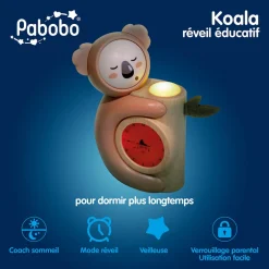 Réveil compagnon de sommeil Koala Beige