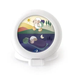 Réveil Kid'Sleep Globetrotter - Blanc