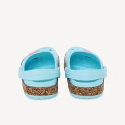Sabots avec badge fleur et lanière pour bébé fille