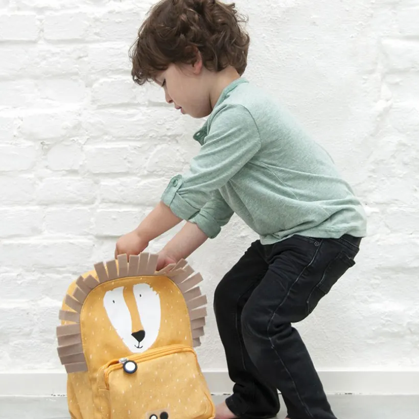 Sac à dos bébé en coton - Mr. Lion