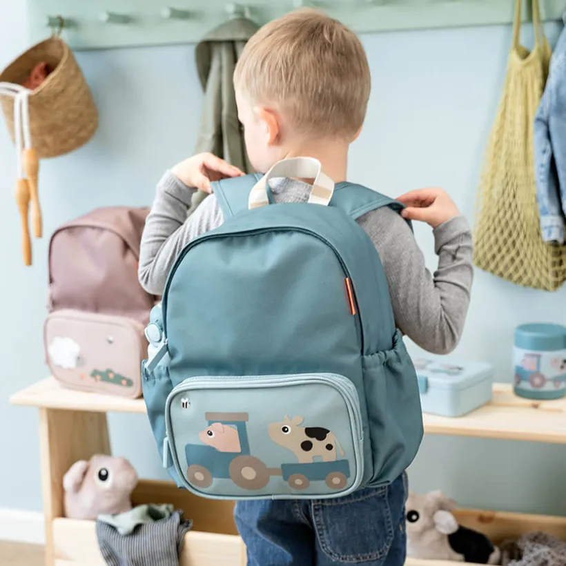 Sac à dos enfant 7,5L Tiny Farm Blue