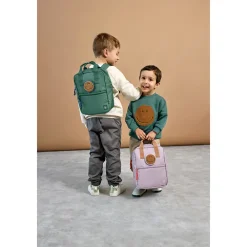 Sac à dos enfant Mini carré Little Gang Vert Foncé