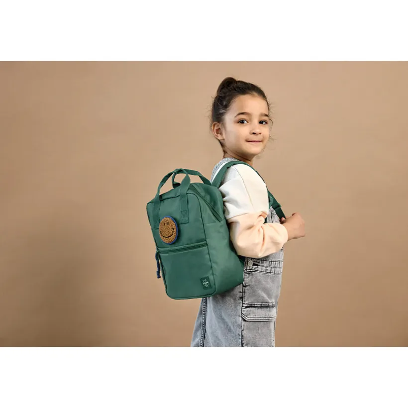 Sac à dos enfant Mini carré Little Gang Vert Foncé
