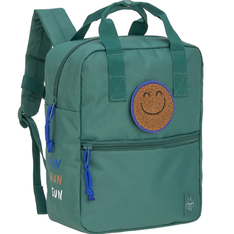 Sac à dos enfant Mini carré Little Gang Vert Foncé