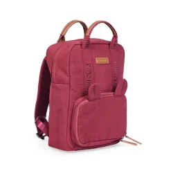 Sac à dos enfant Mini Club Signature urban bordeaux