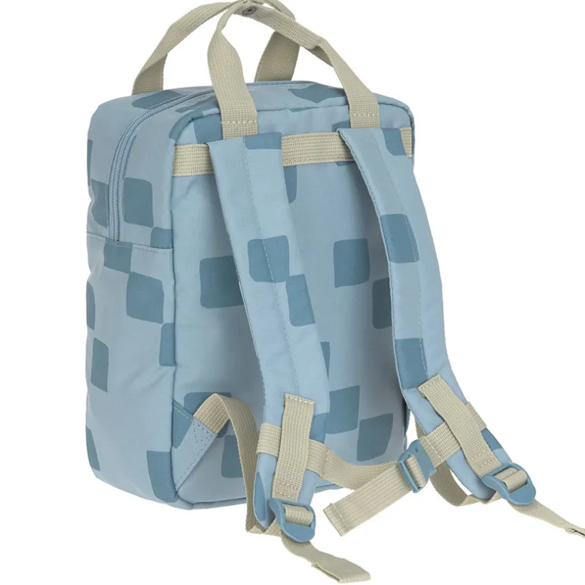 Sac à dos enfant Mini Pattern carré Party Bleu