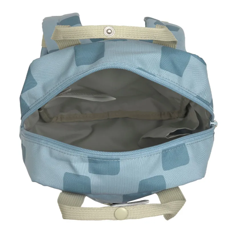 Sac à dos enfant Mini Pattern carré Party Bleu
