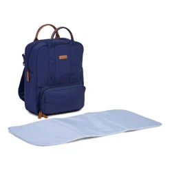 Sac à dos Family Club Signature + pochette + matelas à langer urban navy