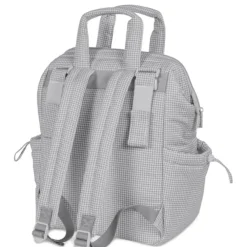 Sac à dos à langer Little Bloom Vichy Gris