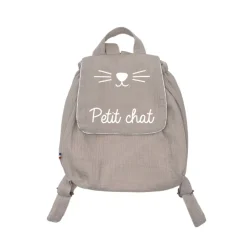 Sac à dos Petit chat - Beige