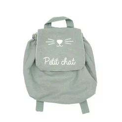Sac à dos Petit chat - Menthe
