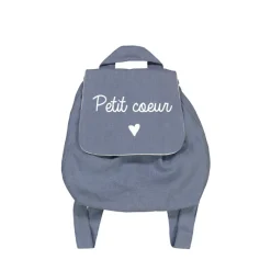 Sac à dos Petit coeur - Bleu