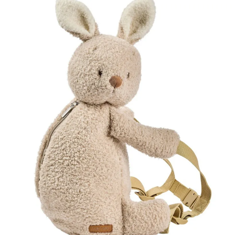 Sac à dos Teddy lapin - Ecru
