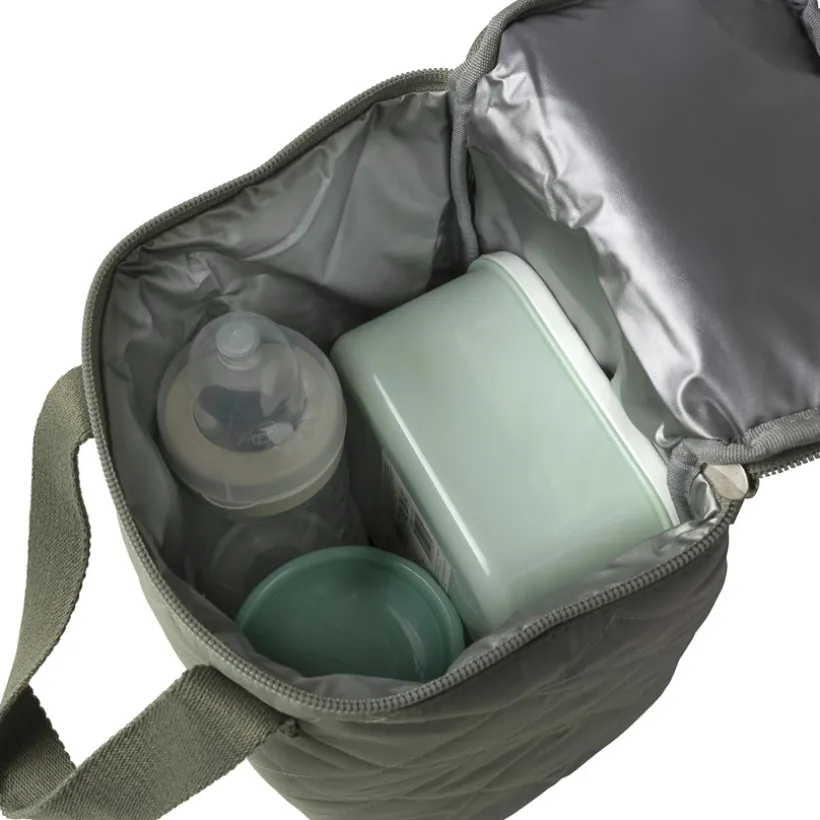 Sac isotherme matelassé vert