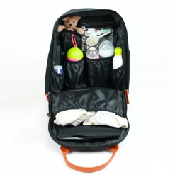 Sac à langer Backpack noir