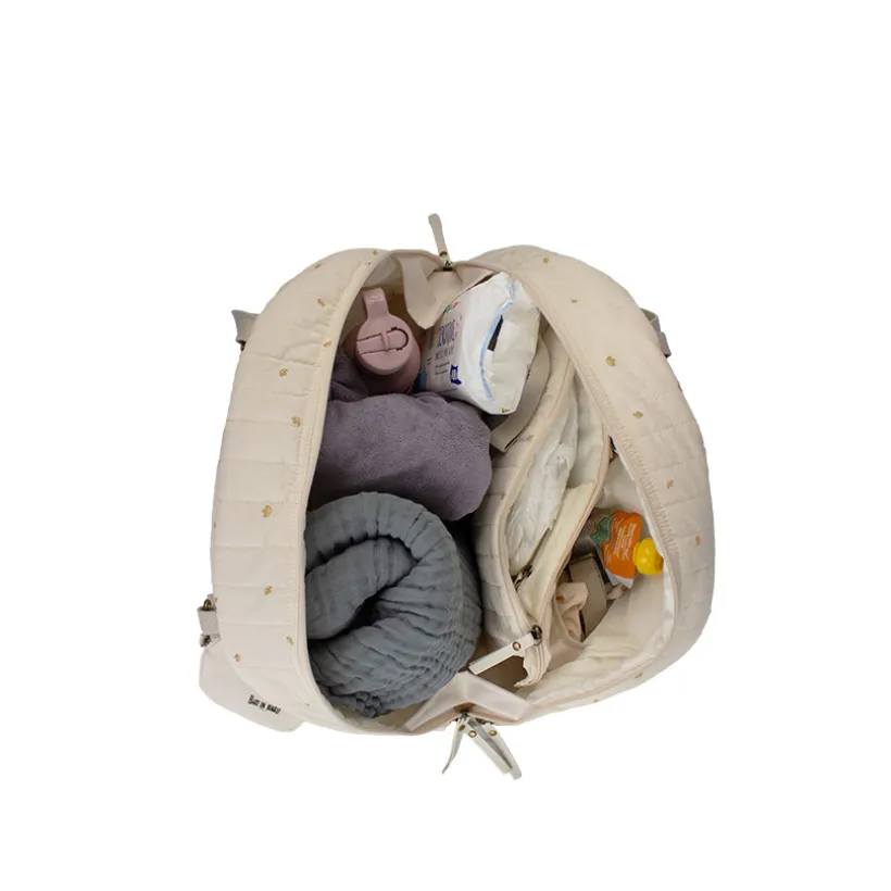 Sac à langer doudoune blanc