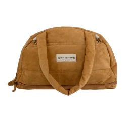 Sac à langer doudoune caramel