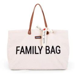 Sac à langer Family bag Teddy écru