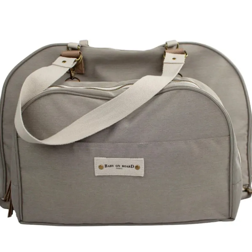 Sac à langer Juliette Gris/beige