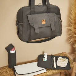 Sac à langer London gris