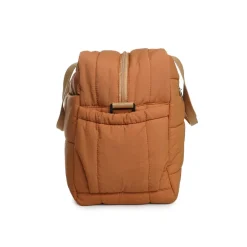Sac à langer matelassé avec tapis Pluméa ocre