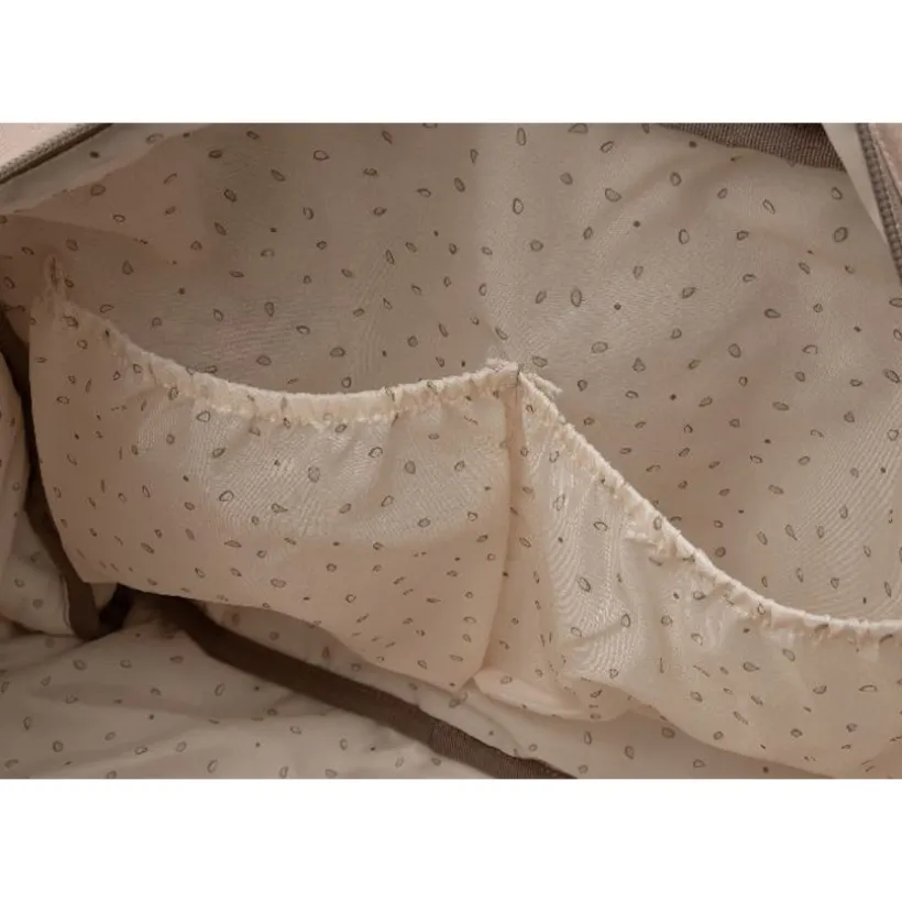 Sac à langer - Milky Coffee - Embossed Lily