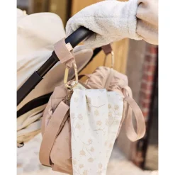 Sac à langer - Milky Coffee - Embossed Lily