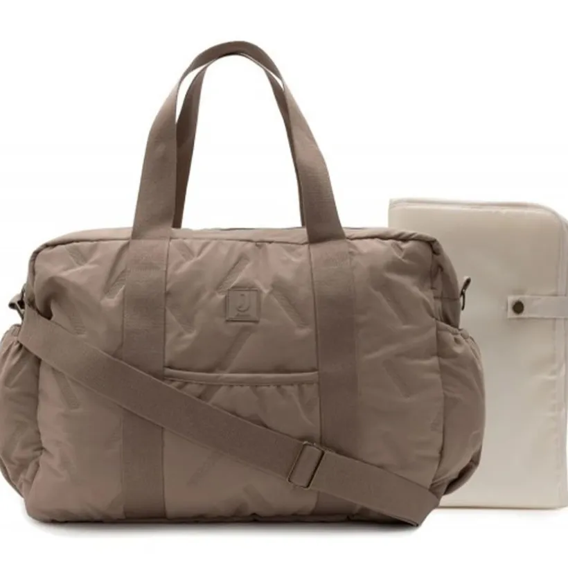 Sac à langer - Milky Coffee - Embossed Lily