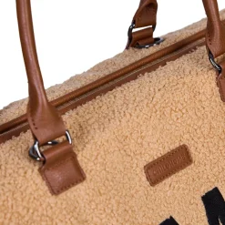 Sac à langer Mommy Bag large Teddy Beige