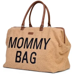 Sac à langer Mommy Bag large Teddy Beige