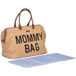 Sac à langer Mommy Bag large Teddy Beige