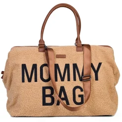 Sac à langer Mommy Bag large Teddy Beige