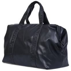Sac à langer Mommy Bag Signature Simili cuir Noir