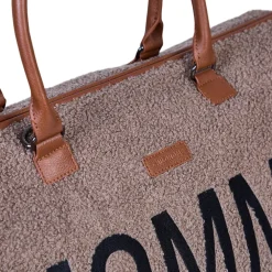 Sac à langer Mommy Bag Signature Teddy Brun clair