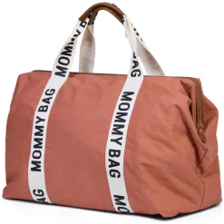 Sac à langer Mommy Bag Signature Canvas Terracotta