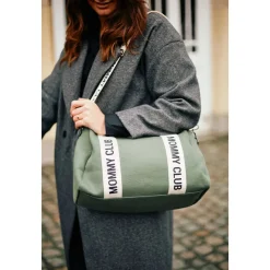 Sac à langer Mommy Club Signature Canvas Vert