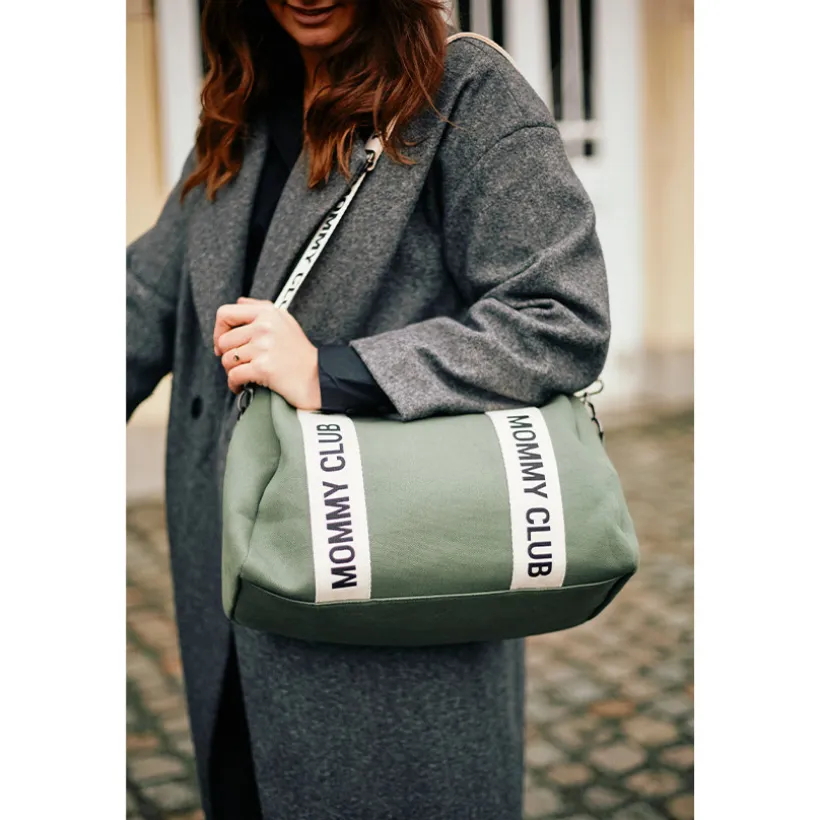 Sac à langer Mommy Club Signature Canvas Vert