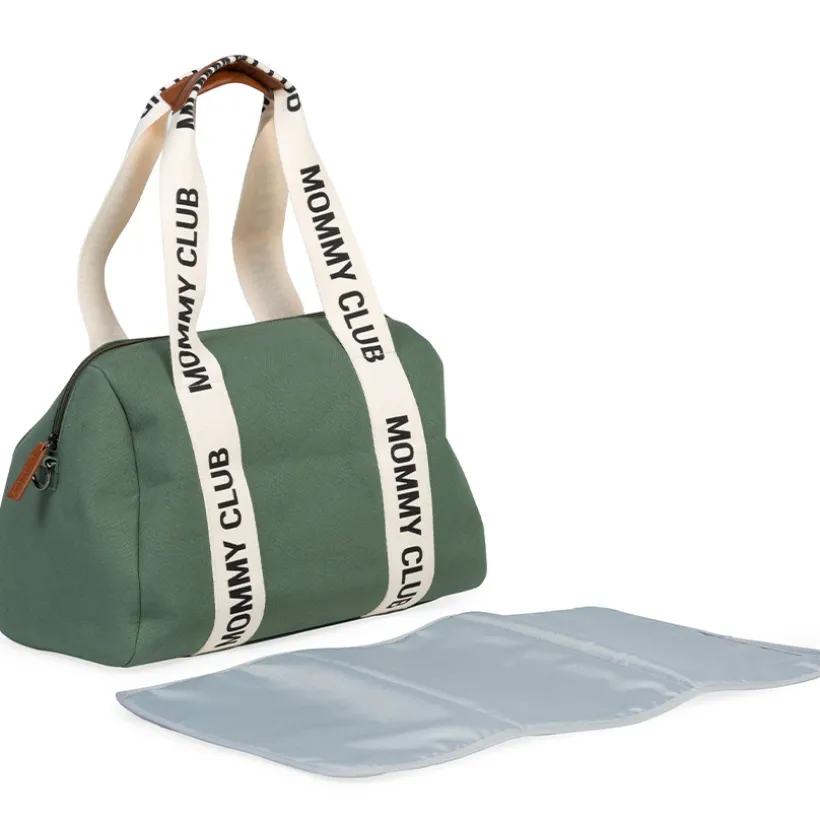 Sac à langer Mommy Club Signature Canvas Vert