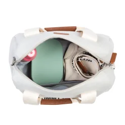 Sac à langer Mommy Club Signature + tapis à langer off white