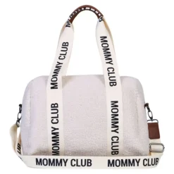 Sac à langer Mommy Club Signature Teddy Off-White