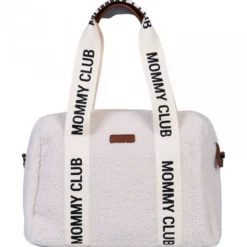 Sac à langer Mommy Club Signature Teddy Off-White